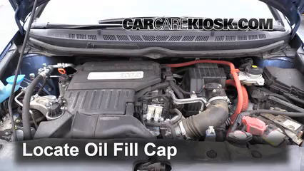 Oil Filter Change 2010 Honda Civic Hybrid 1.3L 4 Cyl